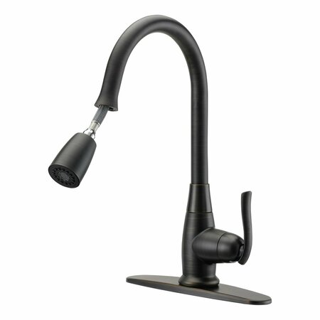 BOSTON HARBOR Faucet Kitchen Pulldown V-Brnz FP4A0000RW